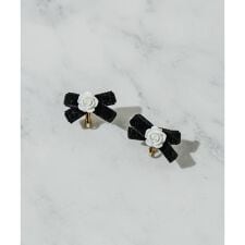 スメリー(SMELLY)のローズリボンイヤリング