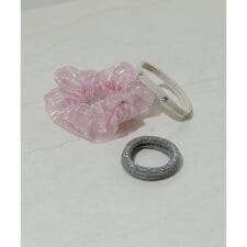 シアー3セットヘアゴム