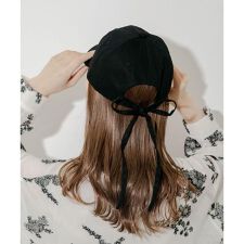 スメリー(SMELLY)のバックリボンキャップ