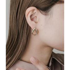 メタルラインカーブピアス