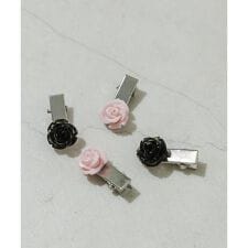 ローズモチーフミニ4セットピン