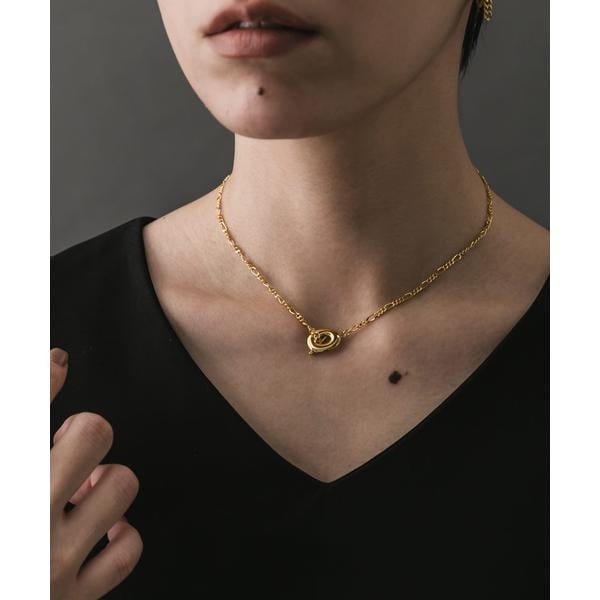 [}C]SMELLY sof flat mantel necklace/X[iSMELLYj S[h