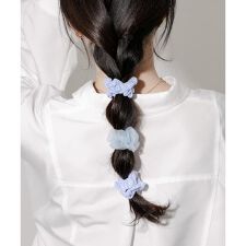 ギンガムチェック3セットヘアゴム