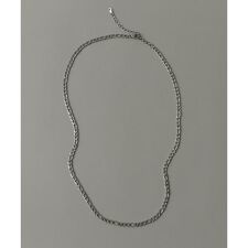 ステンレスフィガロチェーンネックレス