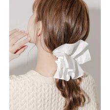 ギャザーボリュームヘアバレッタ