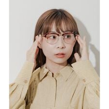 スメリー(SMELLY)のハーフリムダテメガネ