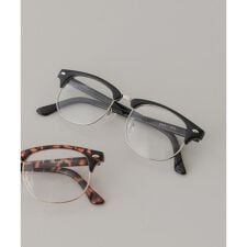 スメリー(SMELLY)のハーフリムダテメガネ