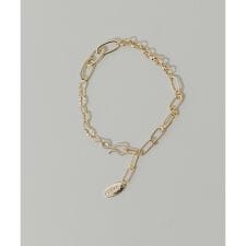 ミックスチェーンメタルブレスレット