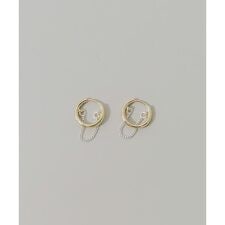 スメリー(SMELLY)のチェーンコンビフープピアス