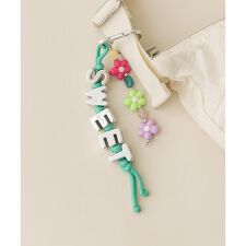 スメリー(SMELLY)のカラフルビーズワードキーチェーン