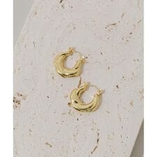 スメリー(SMELLY)のステンレスデザインフープピアス