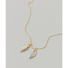 エンジェルフェザートップネックレス