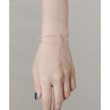 スメリー(SMELLY)のパールストーン2セットブレスレット