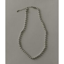 ステンレスボールチェーンネックレス