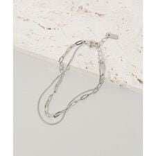 ステンレスデザインチェーンブレスレット