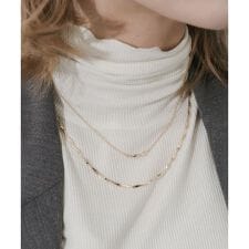 ニュアンストップバーチェーン2セットネックレス