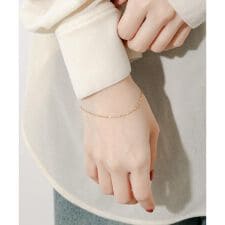 ステンレススクリューチェーンブレスレット