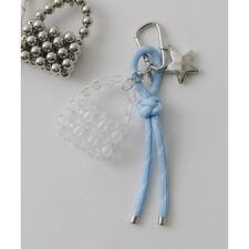 ビーズミニバッグキーチェーン