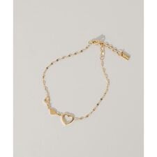 ステンレストリプルハートチェーンブレスレット