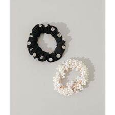 パールビジュー2セットヘアゴム