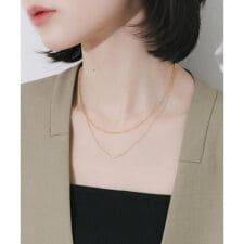 ビジュートップ2セットネックレス