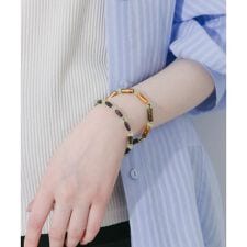 ミックスカラービーズ2セットブレスレット