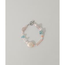 ステンレスマルチビーズブレスレット