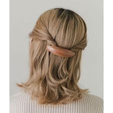 オーバルバレッタ