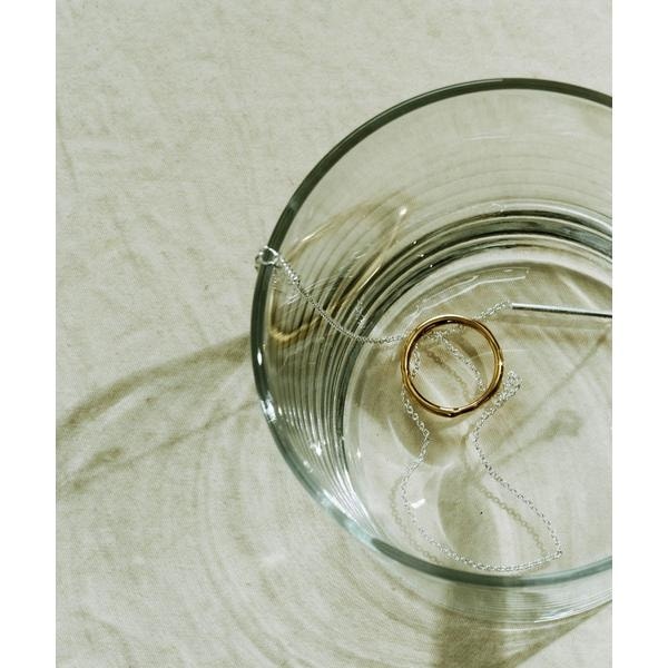 [�}���C]SMELLY so�f textured minimal ring/�X�����[�iSMELLY�j �S�[���h