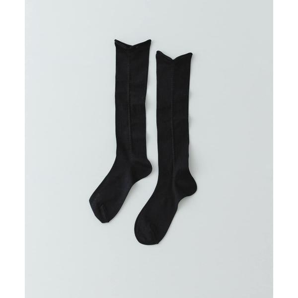 [�}���C]PIEDI NUDI SHEER TACK SHRINK SOCKS/���f�X�R�iRODE SKO�j �u���b�N