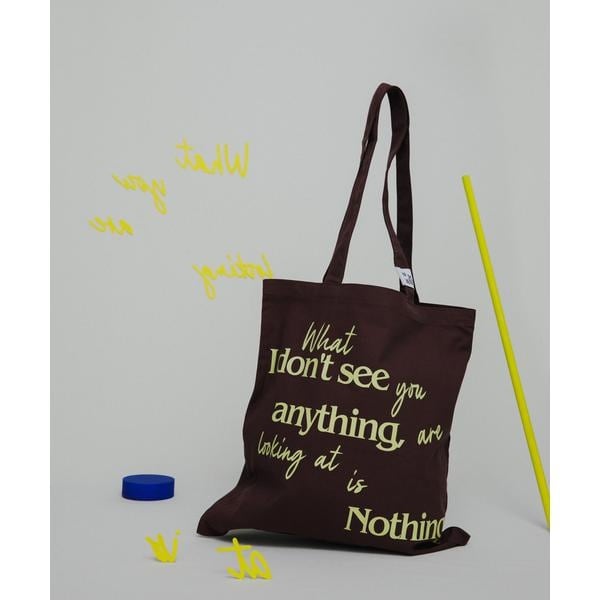 [�}���C]Pas De DANSE Letter ToteBag/���f�X�R�iRODE SKO�j �u���E��