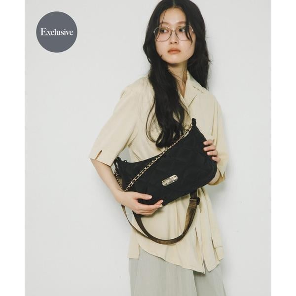 [}C]wʒxOUTDOOR PRODUCTS×hun RODESKO QuiltingChainBag/fXRiRODE SKOj ubN