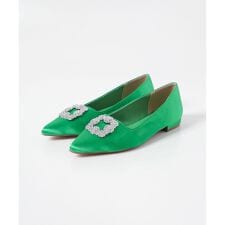 2センチビジュー付パンプス