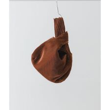 メタリックプリーツバッグ