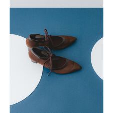 ロデスコ(RODE SKO)の『MADE IN JAPAN』チャンキーヒールリボンパンプス