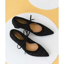 ロデスコ(RODE SKO)の『MADE IN JAPAN』チャンキーヒールリボンパンプス