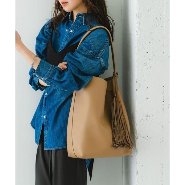 ロデスコ（RODE SKO）/タッセル付シンプルワンハンドルトート タッセル付シンプルワンハンドルトート | ロデスコ(RODE SKO) | マルイ