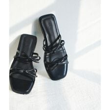 ロデスコ(RODE SKO)の『MADE IN JAPAN』ダブルリボンフラットサンダル