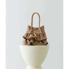 フリルショルダーハンドバッグ