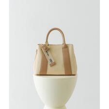 ロゴリボン付2WAYハンドバッグ