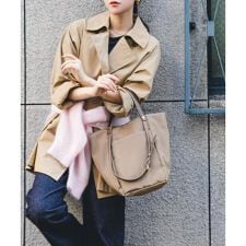 撥水2WAYハンドルバッグ