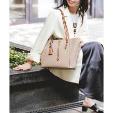 チャーム付A4トートバッグ