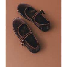 撥水ベロア2WAYメリージェーン