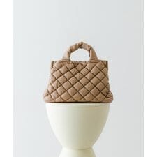 テープショルダーキルティングミニバッグ