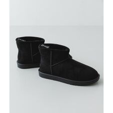 TEMPERATE　MURPHY ムートン風レインブーツ