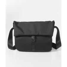 撥水フィドロックショルダーバッグ L