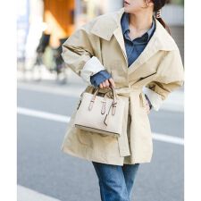 チャーム付メッシュミニバッグ