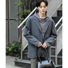 『ユニセックス』『セットアップ対応』 CARREMANテーラードジャケット