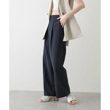 『セットアップ対応』 センタープレスストレートパンツ