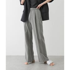 『セットアップ対応』 センタープレスストレートパンツ